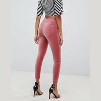 ASOS DESIGN Women's High Waisted Petite Trousers