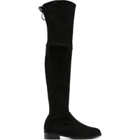 FARFETCH STUART WEITZMAN Women's Black Thigh High Boots