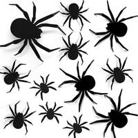 KARTOKNER Halloween Spider & Web Decoration