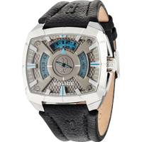 Police Mens Chronograph Watches With Leather Strap