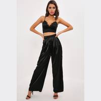 Women's I Saw It First Black Trousers