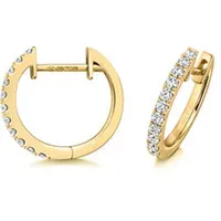 Cervin Blanc Women's Hoop Earrings