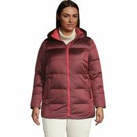 Land's End Women's Red Puffer Jackets