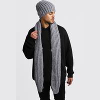 boohooMAN Men's Hat and Scarf Sets
