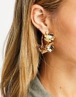 ASOS DESIGN Women's Floral Earrings