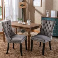 B&Q Wooden Dining Chairs