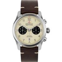 Bremont Mens Chronograph Watches With Leather Strap
