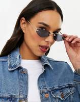 ASOS Women's Rimless Sunglasses