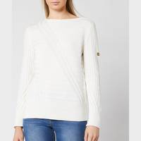 Coggles Women's White Cotton Jumpers
