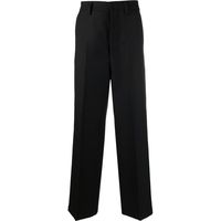 AMI PARIS Men's Black Wool Trousers