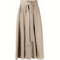 FARFETCH Women's Linen Skirts