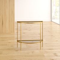 BePureHome Glass And Metal Side Tables