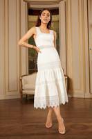 Karen Millen Women's White Maxi Dresses