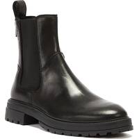 Vagabond Men's Black Leather Chelsea Boots