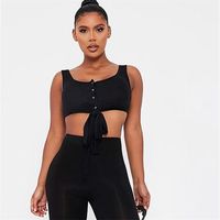 I Saw It First Women's Wrap Crop Tops