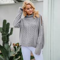 SHEIN Cable Knit Jumpers for Women