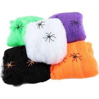 ILOVEMILAN Halloween Spider & Web Decoration