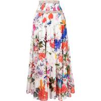 FARFETCH Women's Floral Maxi Skirts