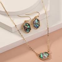 SHEIN Women's Opal Necklaces