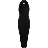Courrèges Women's Black Midi Dresses