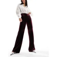 ASOS Women's Velvet Wide Leg Trousers