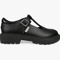 ToeZone Girl's Leather School Shoes