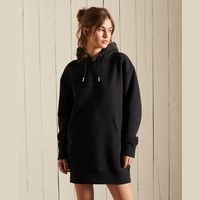 Superdry Women's Black Oversized Hoodies