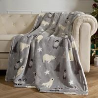 B&Q OHS Fleece Throws