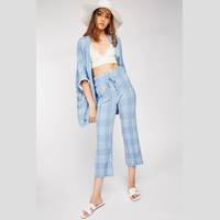 Everything5Pounds Women's Plaid Trousers