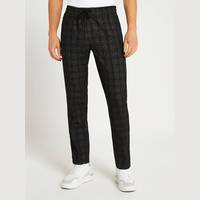 River Island Men's Textured Trousers