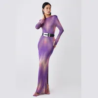 Karen Millen Women's Purple Maxi Dresses