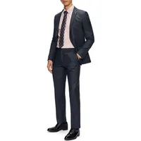 Secret Sales Men's Slim Fit Suit Trousers