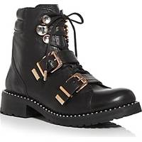 SOPHIA WEBSTER Women's Leather Lace Up Boots