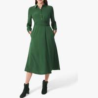 Hobbs Women's Green Midi Dresses