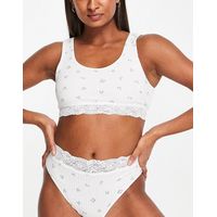 Monki White Bralettes