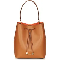 Rubber Sole Women's Brown Shoulder Bags