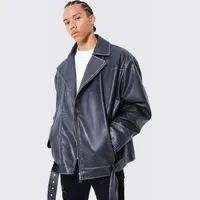 boohoo Men's Grey Jackets