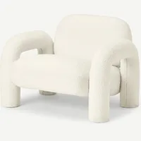 MADE.COM White Armchairs