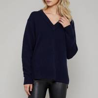 No. Eleven Women's Navy Cashmere Jumpers