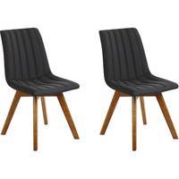 Beliani Wooden Dining Chairs