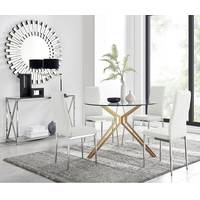 Ivy Bronx Round Dining Tables For 4