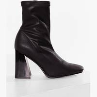 NASTY GAL Women's Black Leather Boots
