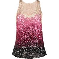 FARFETCH Women's Sequin Camisoles And Tanks