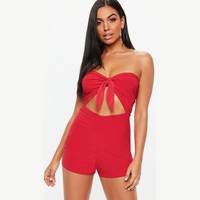 Missguided Tie Front Playsuits for Women