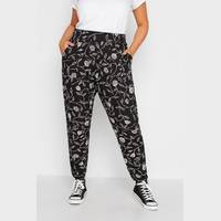 Yours Women's Black Joggers