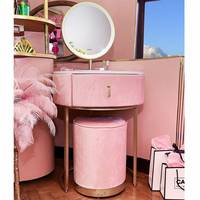 CARME Dressing Tables With Mirror And Lights