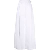 FARFETCH Women's High Waisted Flared Trousers