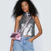 NASTY GAL Women's Pink Crossbody Bags