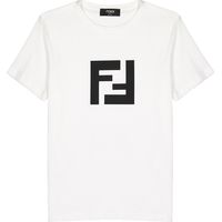 fendi embroidered t shirt