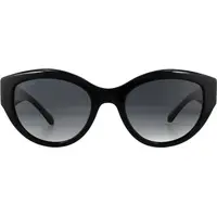 Bvlgari Women's Black Cat Eye Sunglasses